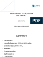 Introduction Au Calcul Parallèle Avec OpenCL