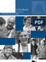 SRS Resident's Handbook: A Guide For Residents of Supported Residential Services (SRS)