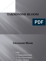 Taksonomi Bloom