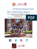 uf rotaract 2017-2018 impact report