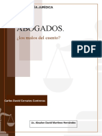 Deontología jurídica: los valores éticos de los abogados