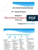 6eme Francais Module 6 Mouna Chahed