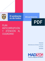 DS E SIG 30 - Plan Anticorrupcion y Atencion Al Ciudadano 2022