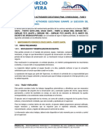2.1. DESCRIPCIÓN DE LAS ACTIVIDADES EJECUTADAS (CONSOLIDADO) - FASE II