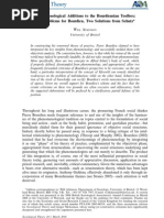 Phenomenological Additions To The Bourdieusian Toolbox: Two Problems For Bourdieu, Two Solutions From Schutz