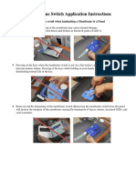 Membrane Switch Application Instructions: Things To Avoid When Laminating A Membrane To A Panel