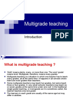 Multigrade teaching strategies and challenges