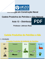 Tecnologia em Construção Naval Cadeia Produtiva Do Petróleo e Gás Natural Aula 12 - Distribuição