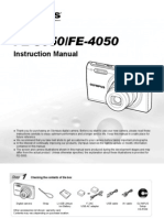 FE-5050/FE-4050: Instruction Manual