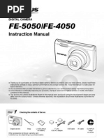 FE-5050/FE-4050: Instruction Manual