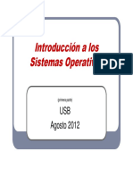 Introducion a los sistemas operativos