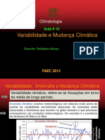 Aula10 - Variabilidade Climatica