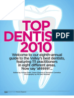 Phoenix Magazine Top Dentists