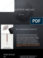 Contraceptive Implant: Felix Chen