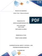 PDF Unidad 2 Fase 4 Ejecucion Del Proyecto - Compress