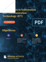 Introduction To Information and Communication Technology (ICT)