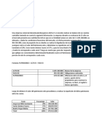 Estudio de Caso Cuentas Contables