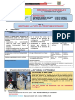 1° Grado - Semana 9 Sesión 5 - Ciencia y Tecnología