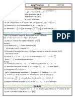 Sujet de Preparation 5 Maths 2 Bac SM