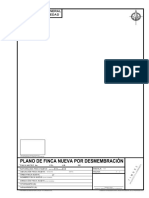 08 Formato Plano de Finca Nueva Por Desmembración