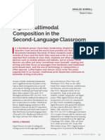 Digital Multimodal Composition in The Second-Language Classroom