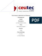 Guía Algebra Semana 4 Operaciones Polinomios