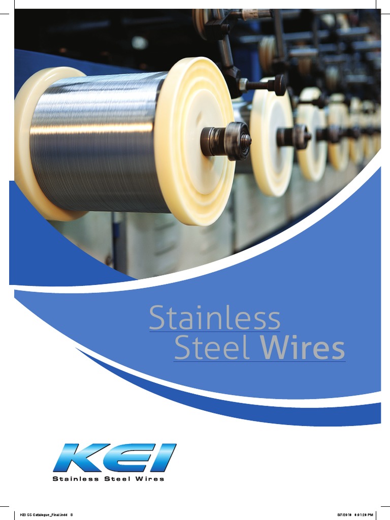 Stainless Steel Wire Products Overview | PDF | Stainless Steel | Steel