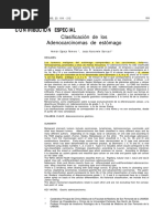 Clasificación de Borrmann en Cáncer Gástrico | PDF