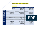 Horario Ceba La Libertad HZ 2021 Ii