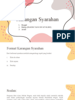 Karangan Syarahan