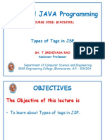 7.AJP UNIT-4 Types of Tags in JSP