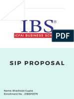 SIP Proposal
