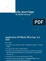 Presentation On Hindu Marriage Act