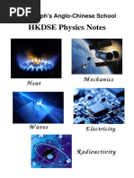 HKDSE Notes (Physics)