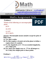 Maths Assignment Help