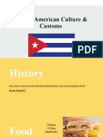 Cuban American Culture Customs