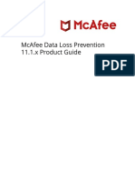 Mcafee Data Loss Prevention 11.1.x Product Guide 11-23-2021