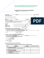 Contoh Template - Pemeriksaan Administrasi Hasil Pekerjaan (PPHP)