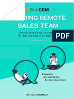 Building Remote Sale Team