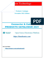 Handson Technology: Connector & Cable Products Catalogue 2021