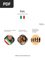 Italy's Macroeconomic Overview