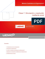 Clase 7. Simulación