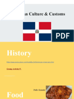 dominican culture   customs