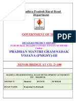 Pradhan Mantri Gram Sadak Yojana (Pmgsy) - Iii: Madhya Pradesh Rural Road Department