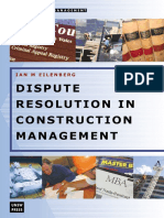 Dispute Resolution in Construction Management