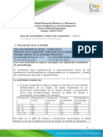 Guía de Actividades y Rúbrica de Evaluación - Unidad 2 - Tarea 3 - Estimación de Parámetros Climatológicos