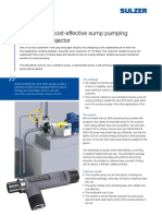 Reliable and Cost-Effective Sump Pumping With Sulzer's Ejector