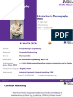 Introduction To Thermography Basic: R. Sajith Cecil