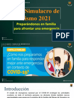 Primer Simulacro de Sismo 2021