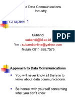 The Data Communications Industry: Subandi@bl - Ac.id